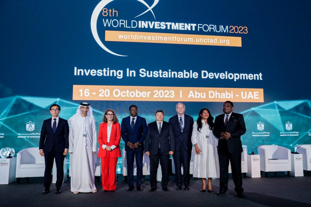 Abu Dhabi, United Arab Emirates : European Cooperation Takes part in the work of the 8th World Investment Forum