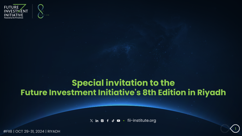 European Cooperation System - Future Investment Initiative's 8th Edition in Riyadh