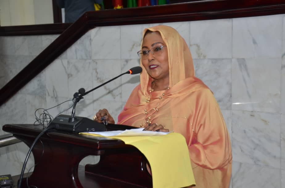 Hon. Mme Safia Elmi Djibril, Vice-présidente de l'Assemblée nationale de Djibouti et du Parlement panafricain