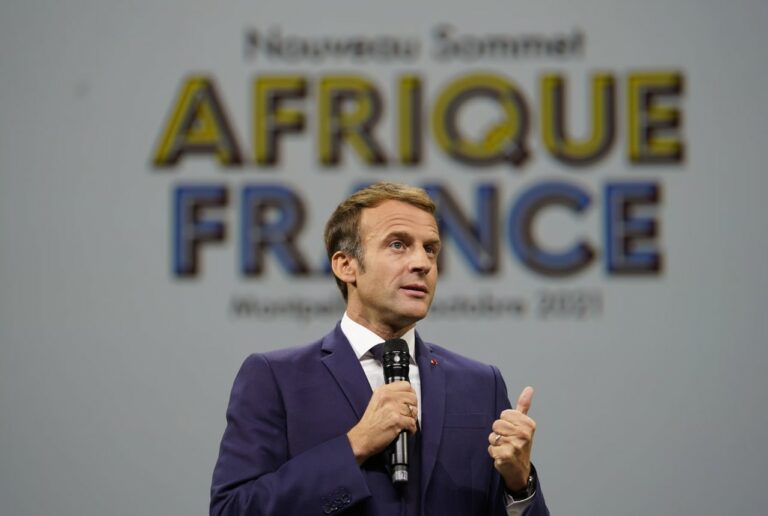 M. Emmanuel Macron, Président de la République Française - Sommet Afrique - France 2021 France