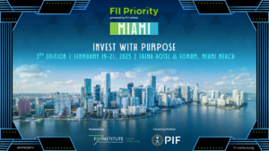 FII INSTITUTE MIAMI 2025 - Système Européen de Coopération - Gabriel MVOGO