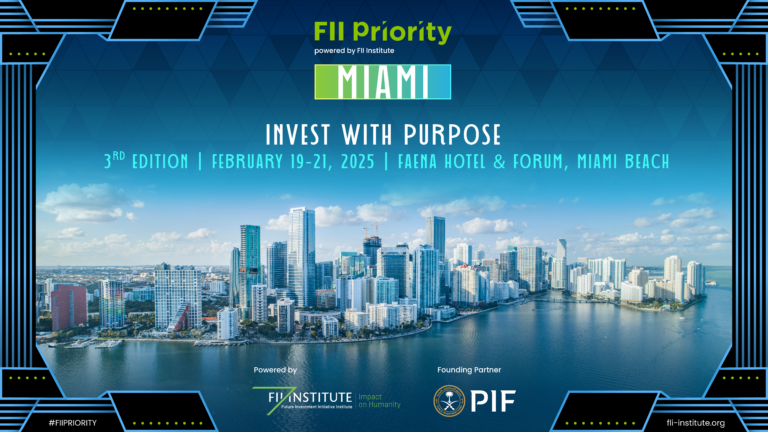 FII INSTITUTE MIAMI 2025 - Système Européen de Coopération - Gabriel MVOGO