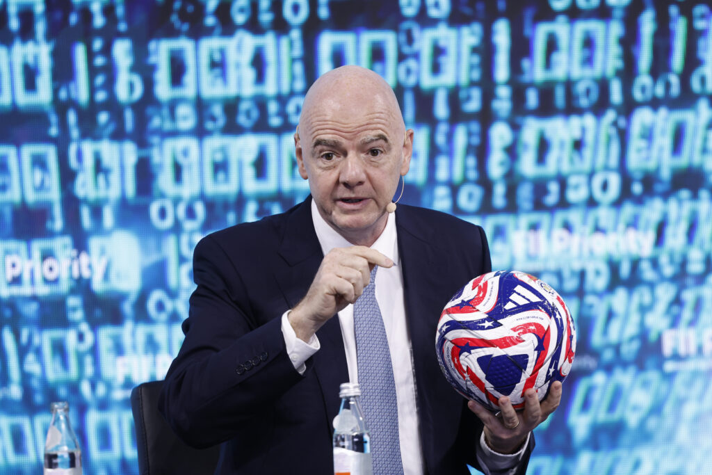 Coupe du Monde des Clubs de Football - USA 2025 - M. Gianni Infantino, président de la FIFA.